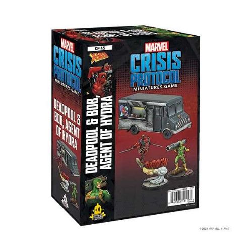 Marvel Crisis Protocol Deadpool and Bob Agent of Hydra character pack